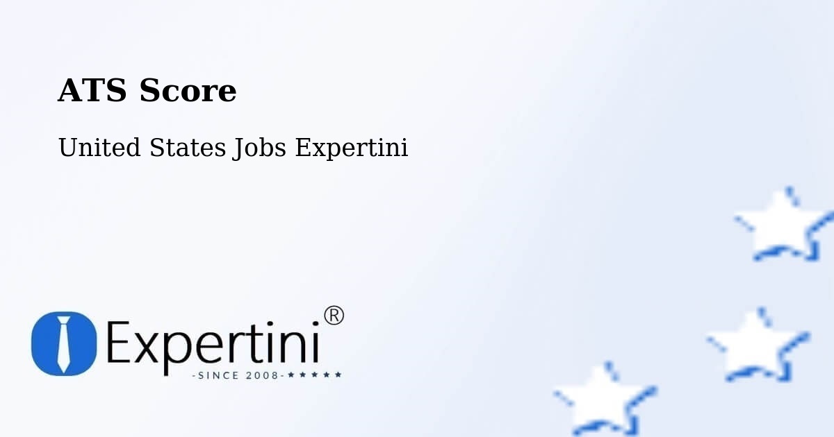 Resume ATS Score & Job Description Match Tool – Chittenango - United States Jobs Expertini
