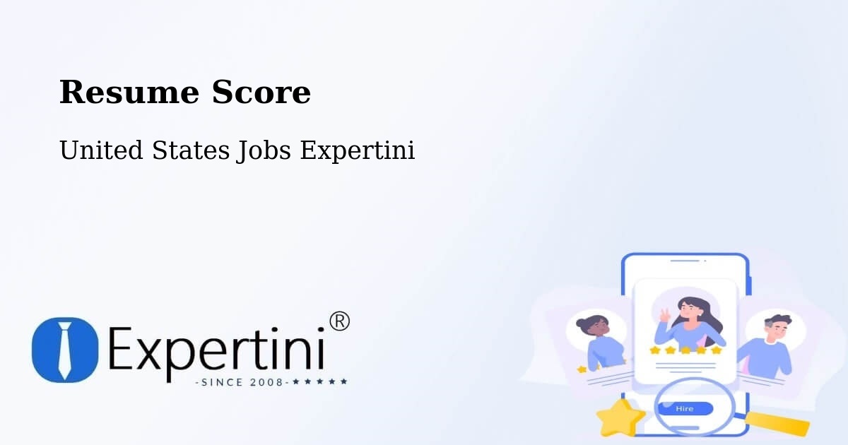 Resume Score & Job Description Match Tool – Chittenango - United States Jobs Expertini